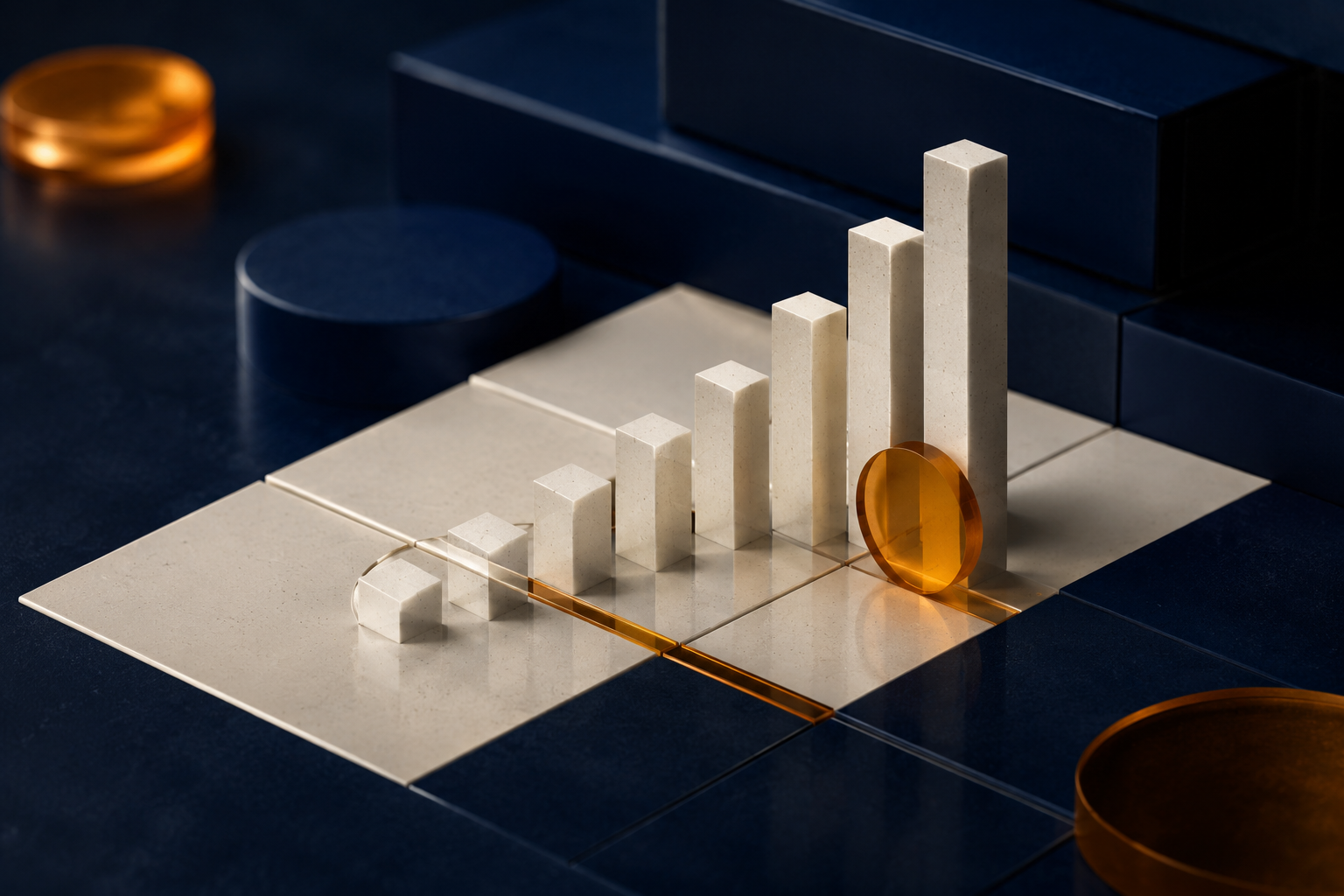Investor update template cover